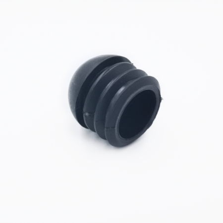 281 – Round Dome-Shape End Tube Insert with Fins, for Ø 26 mm Diameter Tube