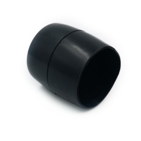 108 – Round Flat-Shape End Tube External, made of Polyvinyl Chloride (PVC) , for Ø 30 mm diameter tube